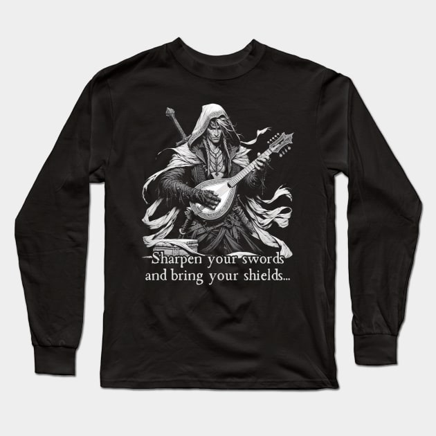 Bard Long Sleeve T-Shirt by OddlyNoir